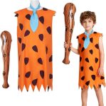 Caveman Costume with Inflatable Club – Perfect for