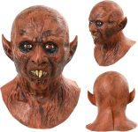 Vampire Mask Realistic Zombie Head for Adult, Horror