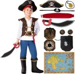Spooktacular Creations Halloween Pirate Costume Kids,