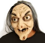 Lycaeus Halloween Novelty Scary Latex Witch Mask