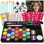 Face Painting Kit for Kids 24 Colors Water-Based
