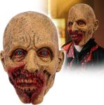 Halloween Scary Zombie Mask Horror Realistic Rotten