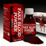 Halloween Fake Blood Powder - Makes 40oz Liquid Fake
