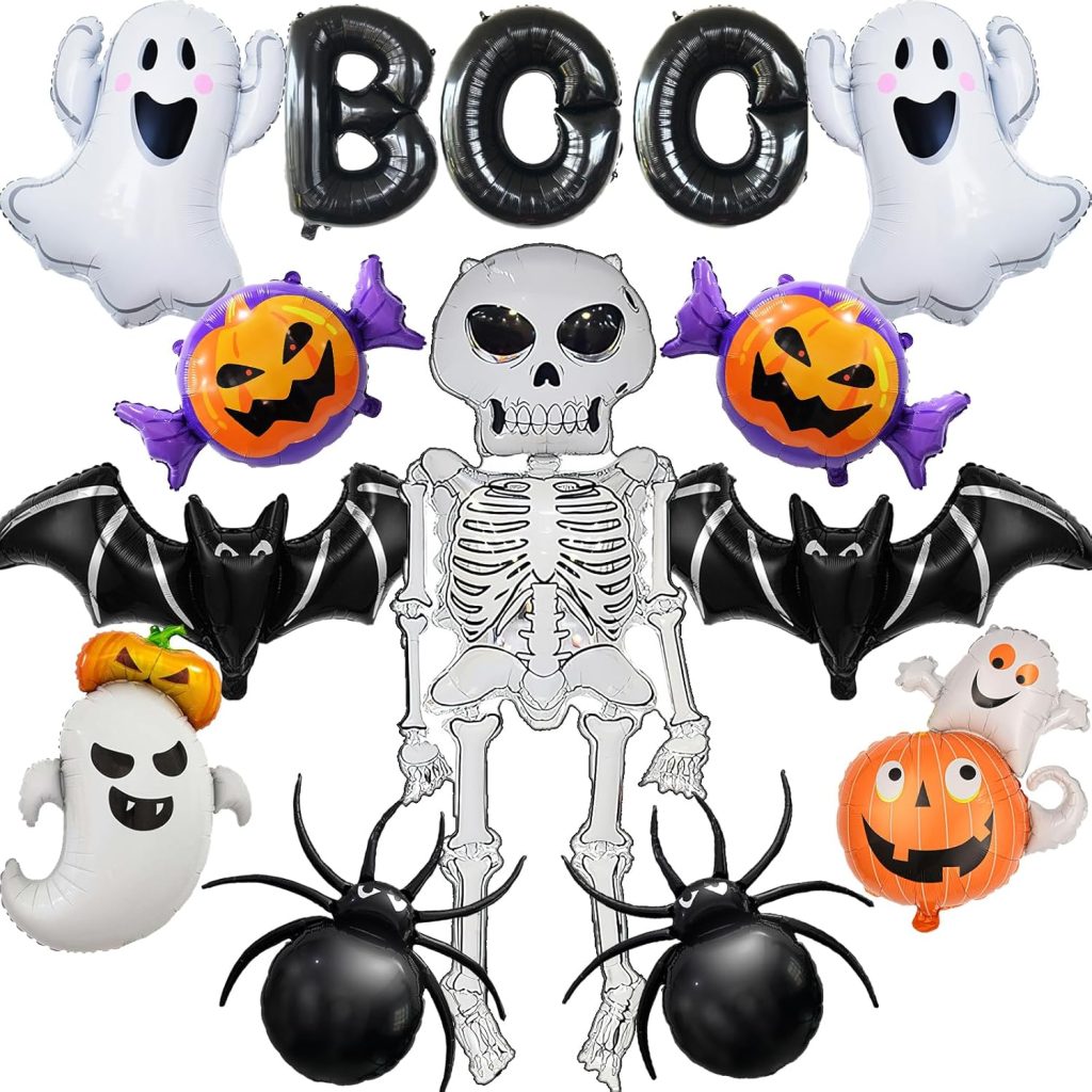Halloween Party Decorations – 12Pcs Ghost Skeleton