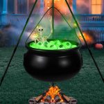 Halloween Outdoor Decorations, Witches Cauldron for