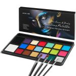 AMIIR 20-Colors Halloween Makeup Face Painting Kit High