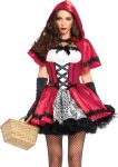 Leg Avenue Women's Gothic Red Riding Hood Costume