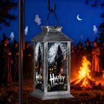 Halloween Solar Lantern Light Outdoor - Vintage