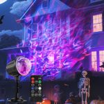 Halloween Christmas Projector Lights Outdoor, RGBW