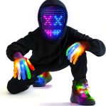 Camlinbo LED Mask & Glow Set with Gesture Sensing, Cool