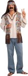 Forum Novelties Men's Groovy Hippie Costume Shirt and