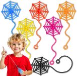 30 Pcs Sticky Spider Web Sticky Hands for Kids Bulk