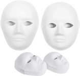 30 Pack Paper Mache Masks - 2 Sizes for Artistic