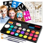 GOTIDEAL Face Painting Kit for Kids-20 Colors Water