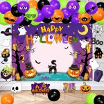 Halloween Photo Booth Props for Party Decorations Kit