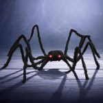 PREXTEX Halloween Spider with Light Up Eyes (LED