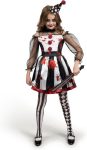 Spooktacular Creations Girls Clown Costume, Scary Clown