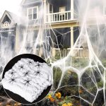 MAQIHAN 950 sqft Spider Webs Halloween-Decorations