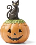 Lenox Haunted Halloween Covered Candy Jar, Porcelain
