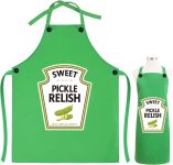 MOVINPE Condiment Apron Sauce Costumes– Halloween Funny