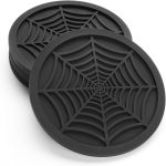 Silicone Coasters For Drinks - 6 Pack Unique Design
