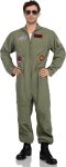 Leg Avenue Mens Licensed Top Gun Flight Suit Costume