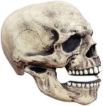 YOOYOO Halloween Scary Skull Mask Moving Jaw Full Head