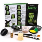 Halloween Witch Makeup, Complete Green Witch Make Up