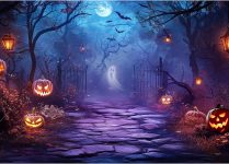 7x5ft Halloween Backdrop for Halloween Party