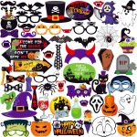 KatchOn Halloween Photo Booth Props - 56 Pack | Hocus