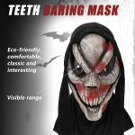 scream mask Halloween Horror Scary, Latex Masks Cosplay