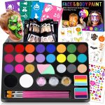 Face Painting Kit for Kids - 24 Colors Water Based Non