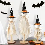 Halloween Decorations Indoor, Set of 3 Primitive