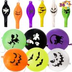 JOYIN 36 Pieces Halloween Punch Balloons for Kids Game