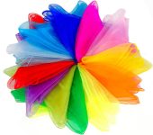 Juggling Scarves, 12 PCS Dance Scarves for Kids Play