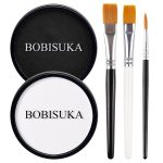 BOBISUKA Black White Face Body Paint, Water Based Face