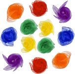 Dance Scarves for Kids 12 Pcs Music Scarves Dance Scarf