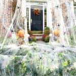 500 sqft Spider Web Halloween Decorations with 20 Fake