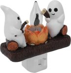 Ghost Campfire Night Light, White Plastic, LED
