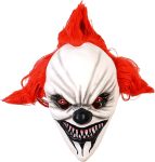 Halloween Scary Clown Realistic Horror Joker Mask for