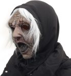 Halloween Costume Masks One Size Old Lady Mask, Black