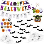 100+ Piece Halloween Decorations Set - All-in-One Kit