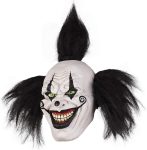 Halloween Evil Laughing Saw Clown Adult Costume Mask