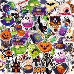 Halloween Party Favors - 100 PCS Pumpkin Bat Spider