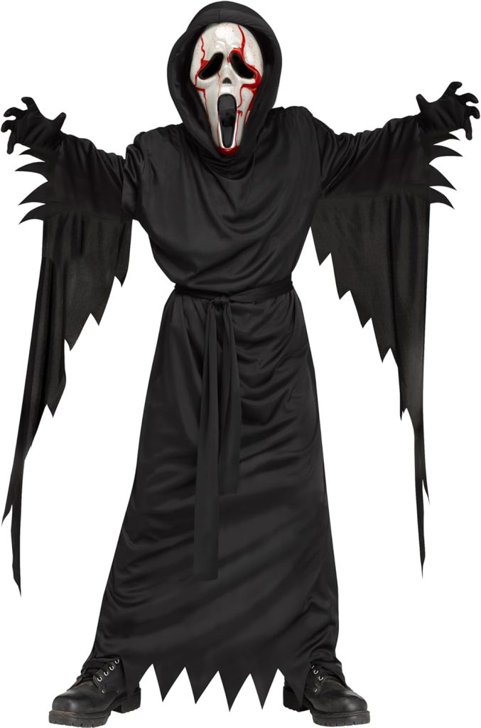 Fun World Boy's Bleeding Ghost Face Costume