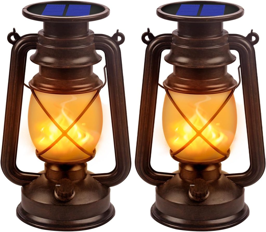 Solar Lantern Outdoor Hanging Solar Lights Dancing