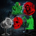 Halloween Projector Lights Outdoor, Rotating Halloween