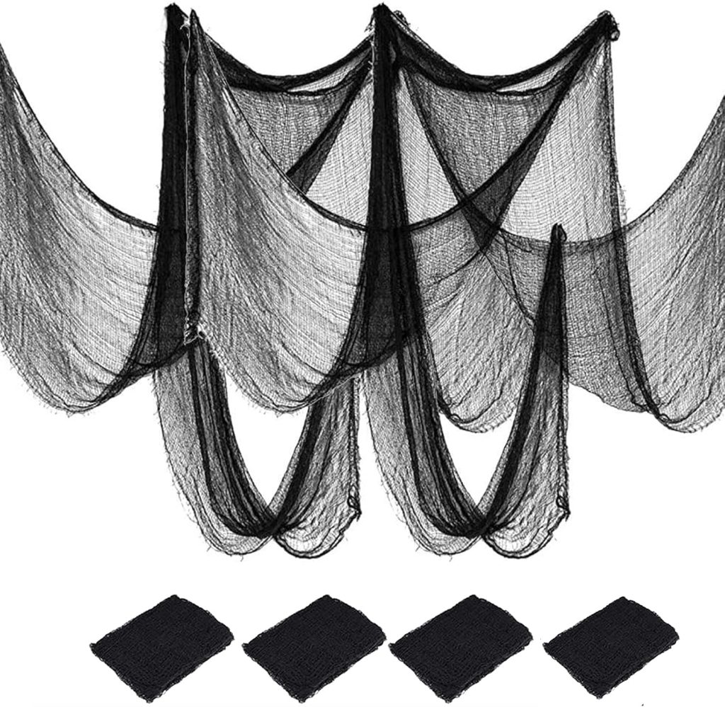 4 Pack Halloween Creepy Cloths, Scary Spooky Cloth