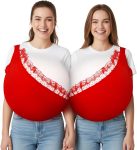 Jecery 2 Pcs Funny Halloween Costume Big Bikini Babe