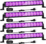 Onforu 4 Pack 42W LED Black Lights, Blacklight Bars